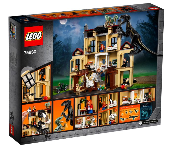 Lego kocke indoraptor rampage at lockwood estate Jurassic world