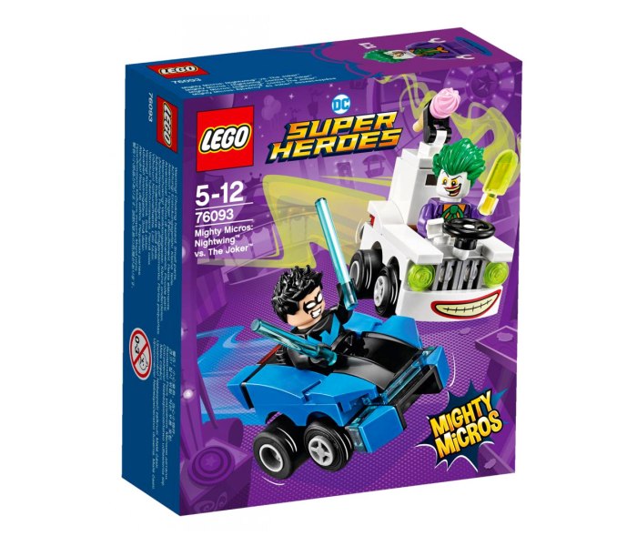 Lego kocke Mighty micros Nightwing vs. the joker  Supe Heroes
