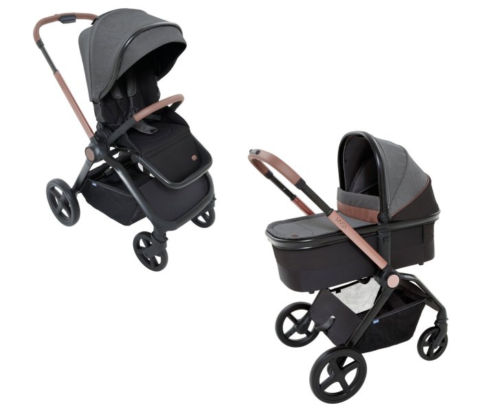 Kolica Mysa duo Black satin