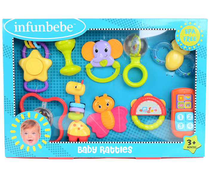 Zvecke za bebe set 10u1