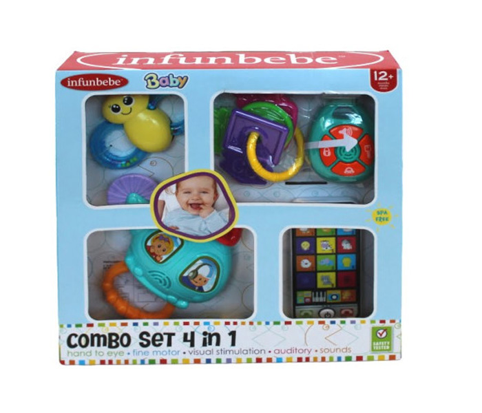 Igracka za bebe set kombo 4u1