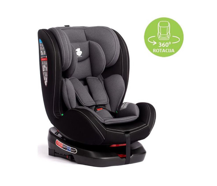 Sjedište za auto BBo Cosmos Isize 40-150cm dark grey