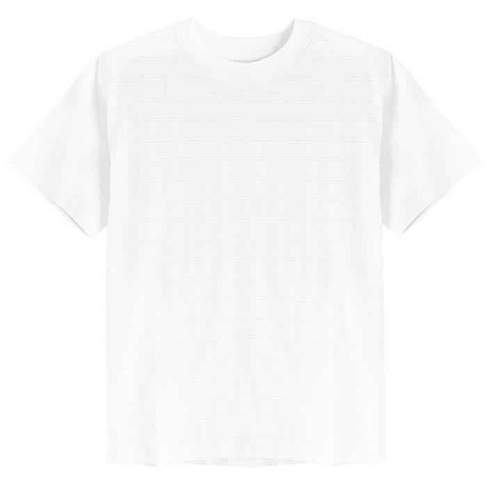 Majica kratkih rukava za dječake, bijela