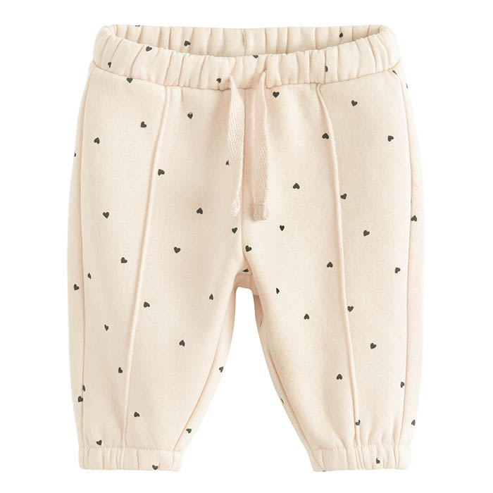 Donji dio trenerke za djevojčice, bež