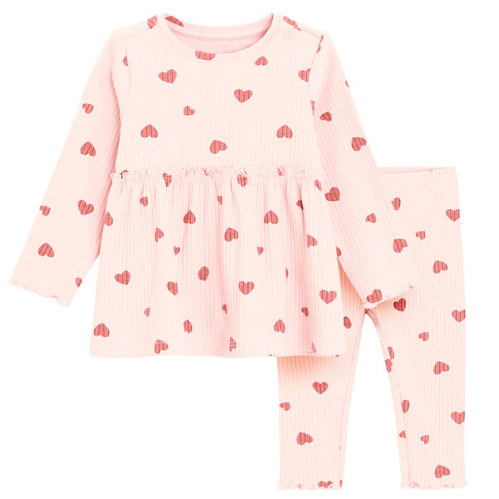 Komplet za djevojčice, roza