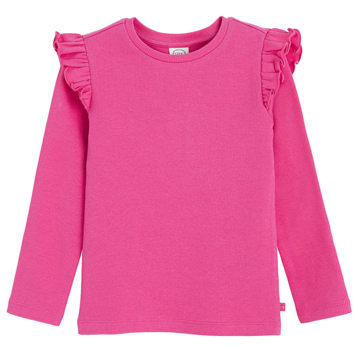 Bluza dugih rukava za djevojčice, roza