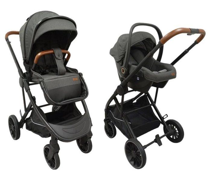 Kolica BBo za bebe Neo 2u1 dark grey