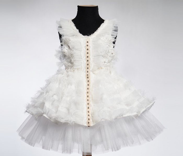Haljina Lady white