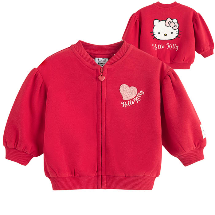 Hello Kitty&Friends dukserica za djevojčice, crvena