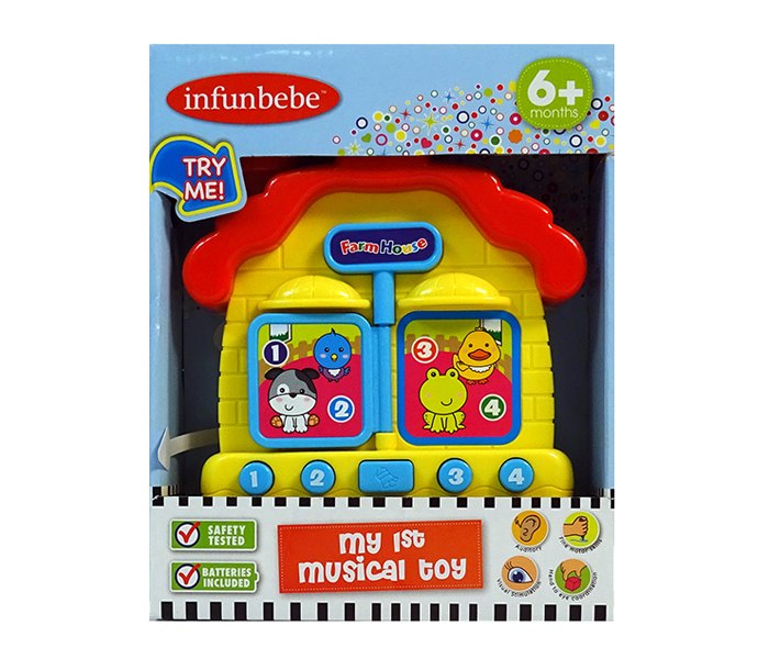 Igracka za bebe zivotinjska farma 6m+