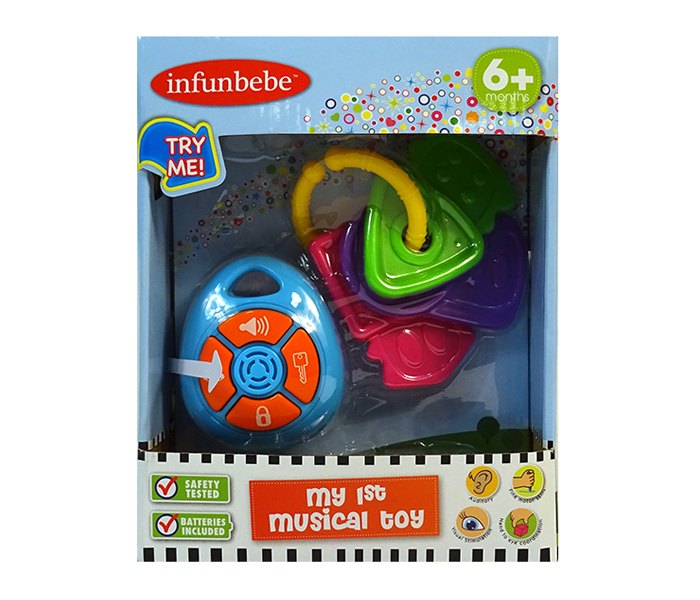 Igracka za bebe glodalica kljucevi 6m+