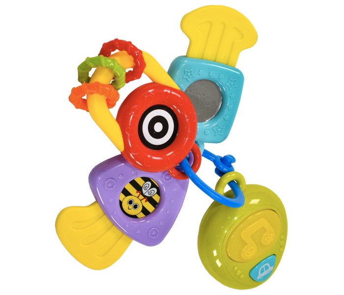 Igracka za bebe glodalica kljucevi 6m+