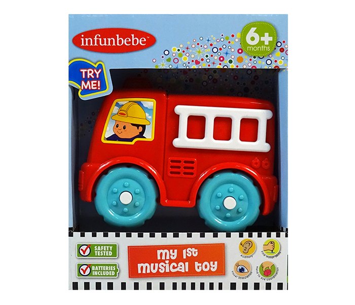 Igracka za bebe vatrogasno vozilo 6m+