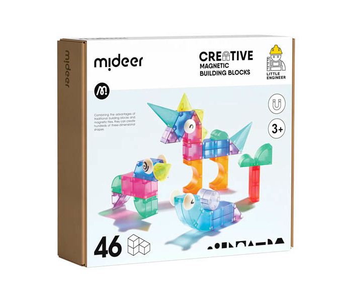 Kocke sa magnetima 46 djelova
