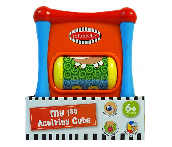 Igracka za bebe moja prva kocka sa aktivnostima 6m+