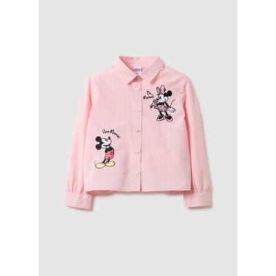 Košulja klasičnog kroja sa printom Minnie i Mickey mouse-a