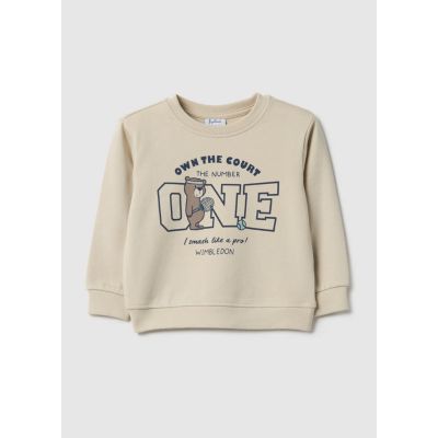 Dukserica klasičnog kroja sa printom