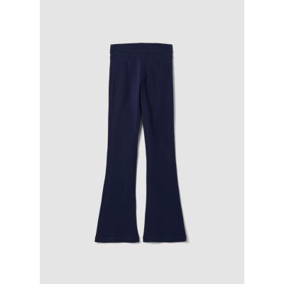 Djevojačke slim-fit pantalone od organskog elastičnog pamuka