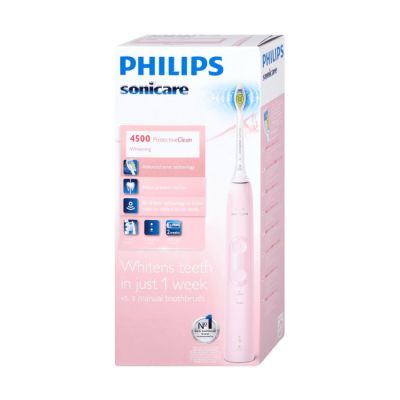 Električna četkica za zube, Philips Sonicare ProtectiveClean 4500, Pink