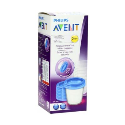 Posude za cuvanje mlijeka sa poklopcem 180ml