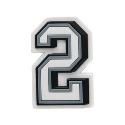 Crocs ukras Jibbitz / ukras Jibbitz B&W broj 2