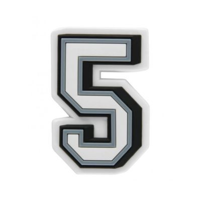 Crocs ukras Jibbitz / ukras Jibbitz B&W broj 5