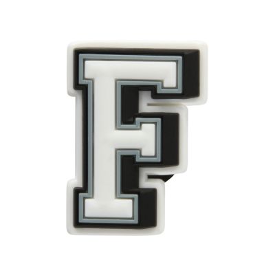 Crocs ukras Jibbitz slovo F