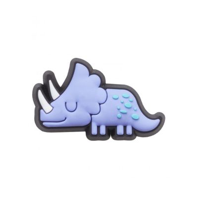 Crocs ukras Jibbitz / Purple Dino