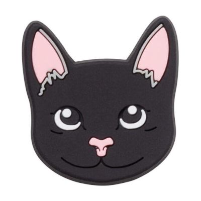 Crocs ukras Jibbitz Black Cat