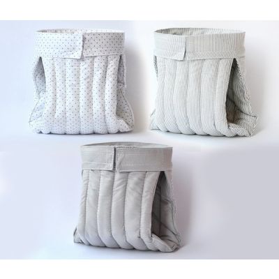 Beluga pelena za siroki povoj -  siva