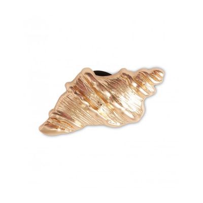 Crocs ukras Jibbitz Gold Sea Shell