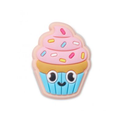 Crocs ukras Jibbitz Cupcake with Smile