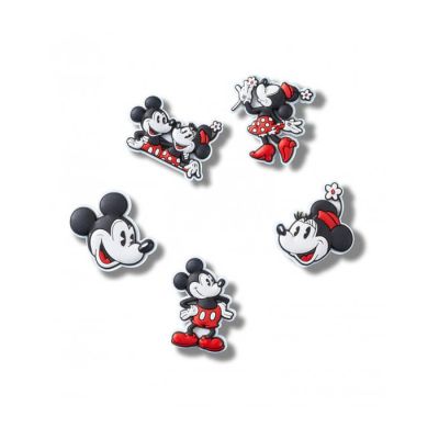 Crocs ukras Jibbitz Mickey and Minnie 5Pck