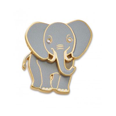 Crocs ukras Jibbitz Enamel Elephant