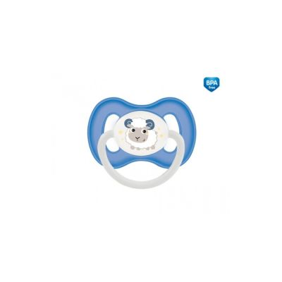 Varalica silikon-simetrična plava 6-18m