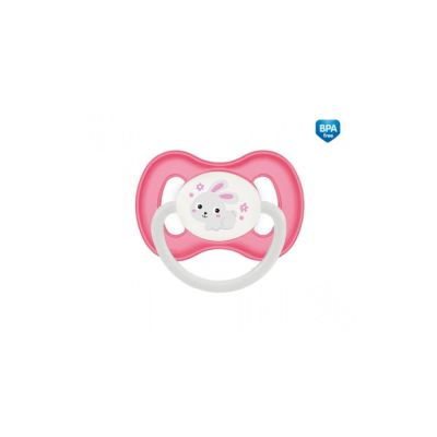 Varalica silikon-simetrična pink 6-18m