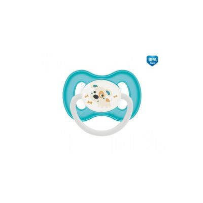 Varalica silikon-simetrična tirkiz 6-18m+