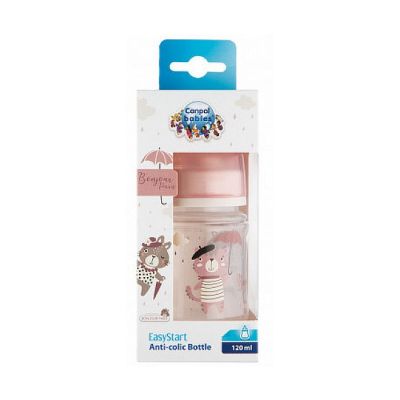 Flašica CB antikolik, PP,120ml, široko grlo, Bonjour Paris kol.