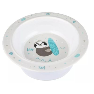 Canpol babies činija melamin sa prijanjajućim dnom, 270ml. siva