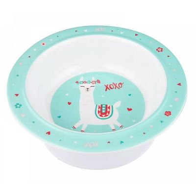 Canpol babies činija melamin sa prijanjajućim dnom, 270ml. tirkiz