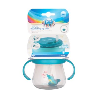 Šolja Canpol babies 250ml. sa slamčicom
