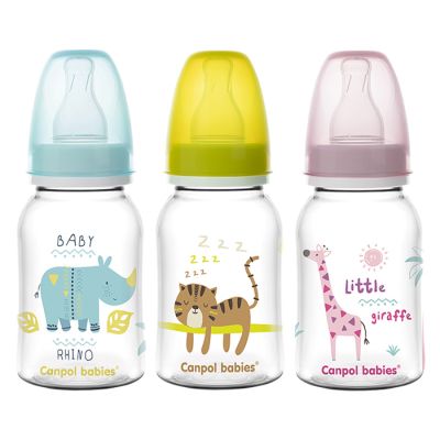 Flasica za bebe,120 ml,bpa free,3mj+,zivotinjice