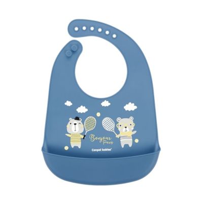 Silikonska portikla Bonjour Paris plava