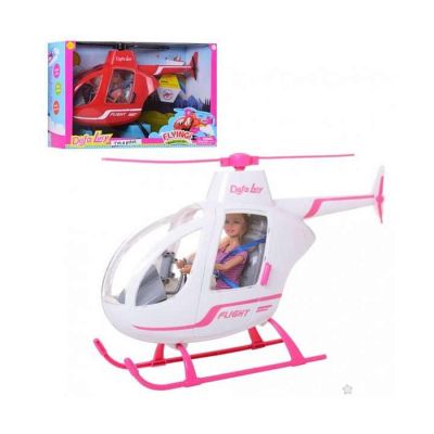 Igračka lutka Defa Lucy u helikopteru