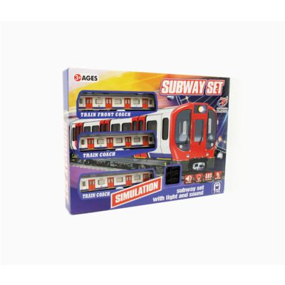 Igračka električna željeznica sa svjetlom