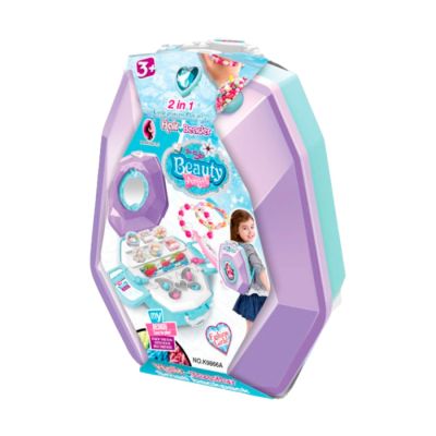 Igracka set torba 2 in1 za pravljenje nakita za kosu