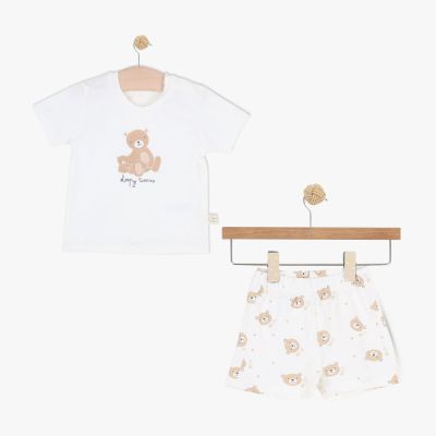 Bebi pidžama za dječake, kratki rukav 98