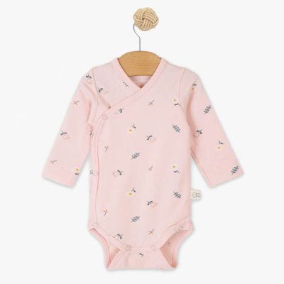 Bebi bodi za djevojčice na preklop 68