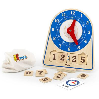 Igračka Master drveni sat za ucenje