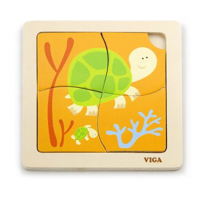 Igračka Master drvene puzle kornjača